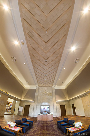 The renovated Foyer of Fondren Library