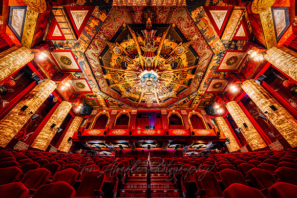 Inside the theatre of Grauman's Chinese Theatre