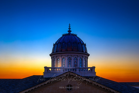 Frontline Downtown Cupola at Sunset