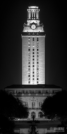 The University of Texas Tower at Night